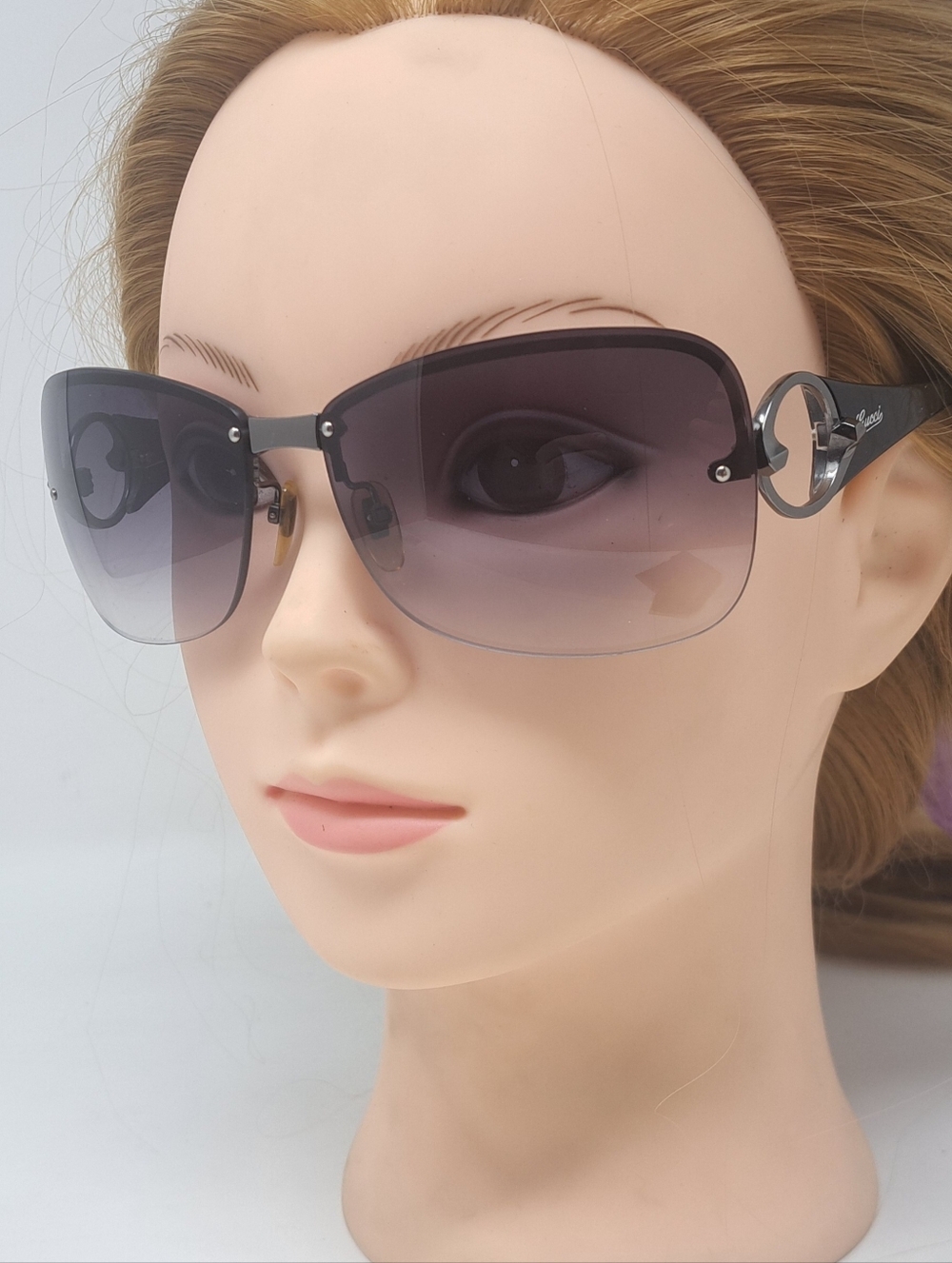 Gucci Women's Vintage Sunglasses Y2K Purple Gradient GG2836/F/S 65-13-130 - Picture 2 of 15